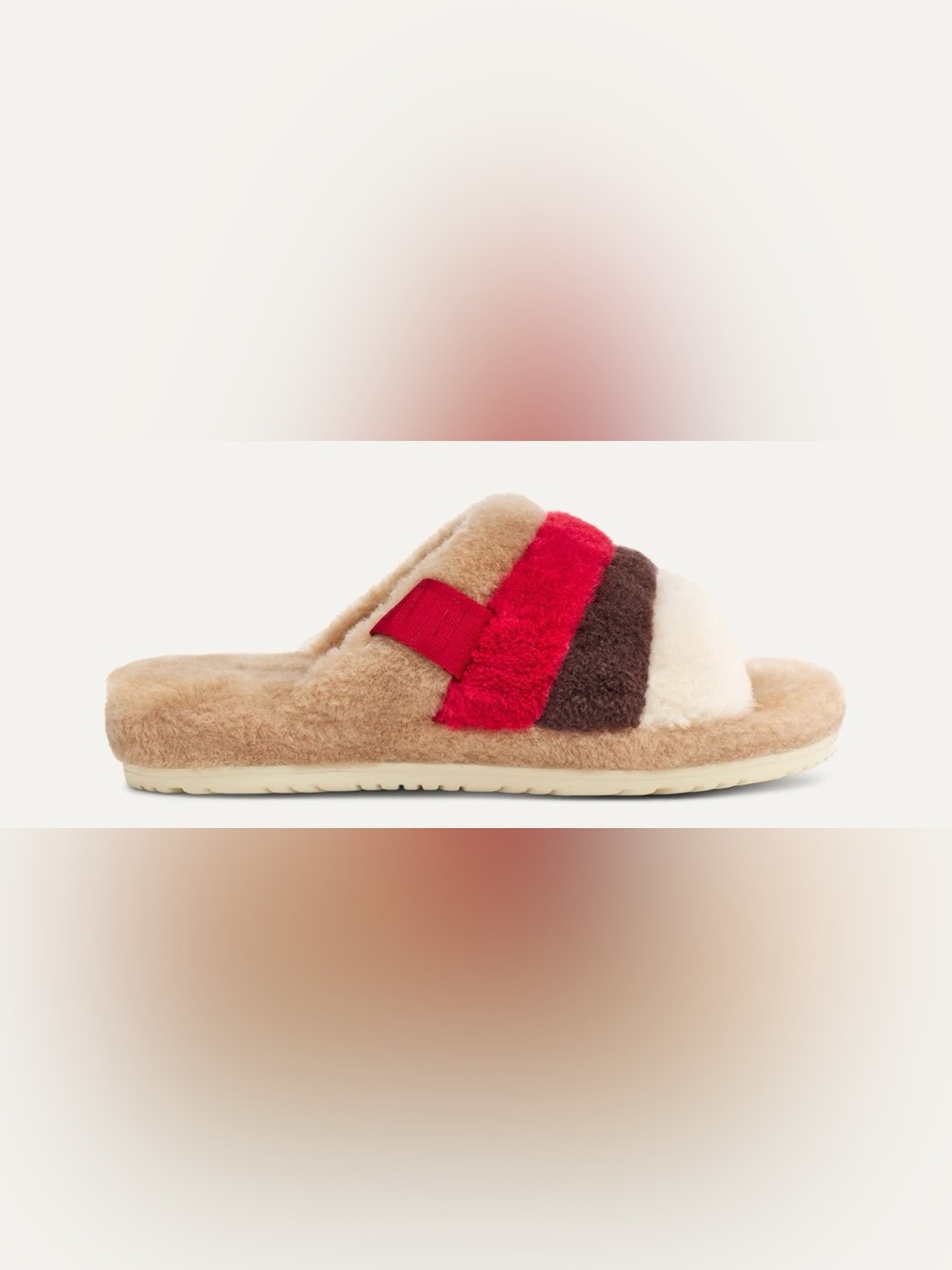 UGG Plush men shoes sandals Australian real fur size 8